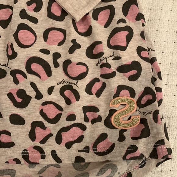 Desigual Girls Embellished Top M - Picture 3 of 6